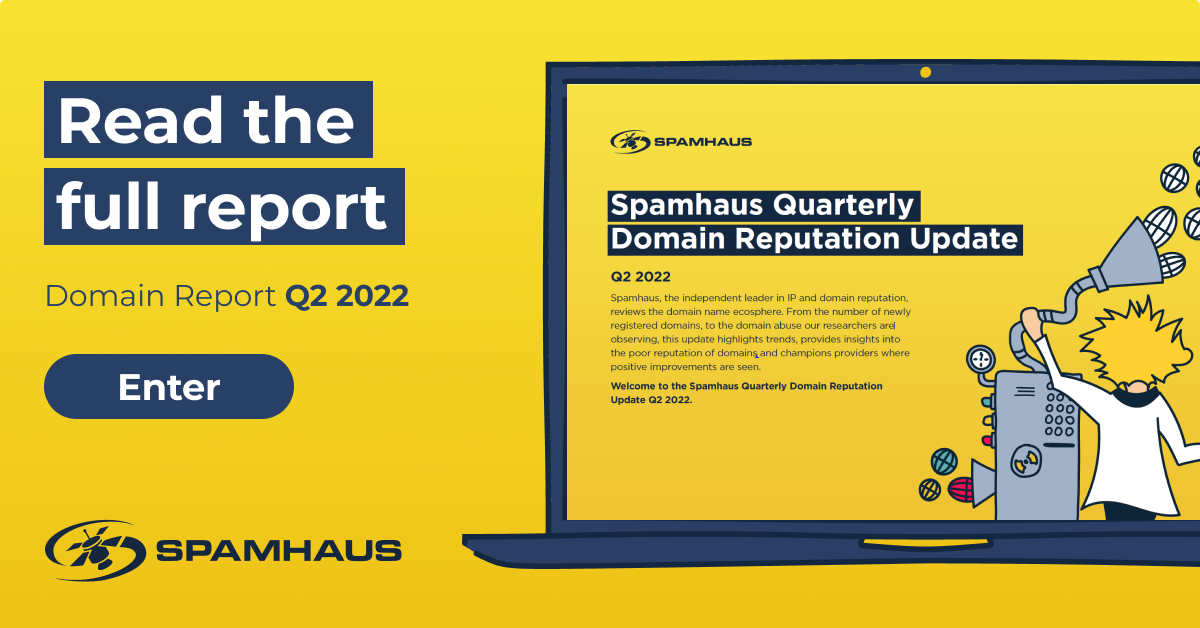 Domain Reputation Update Q2 2022