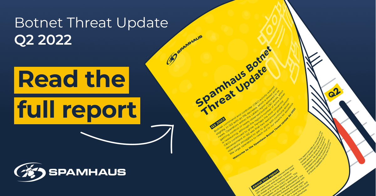 Botnet Threat Update Q2 2022